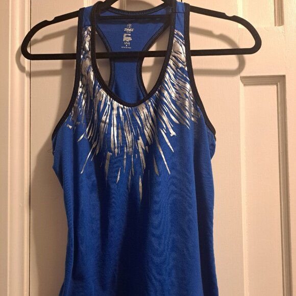 Zumba Tank Top, Small, Blue - Picture 1 of 3